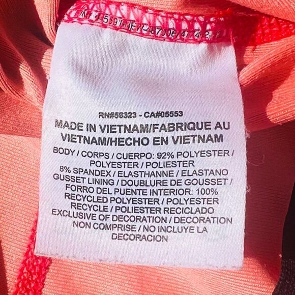 Nike DRI-FIT Workout Athletic Cropped Leggings Pink Cheetah Print Women's Small - Picture 4 of 7